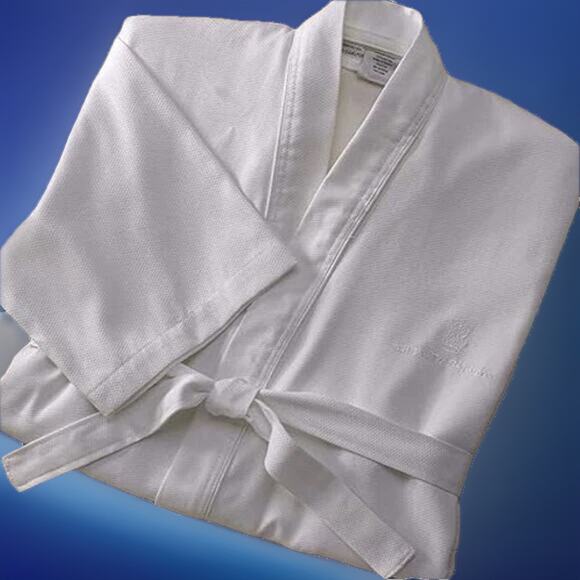 Ritz-Carlton Hotel Cotton Waffle Knit Bath Robe White One Size Luxury Gift Set - Picture 11 of 16